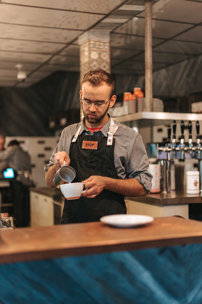 cafe worker